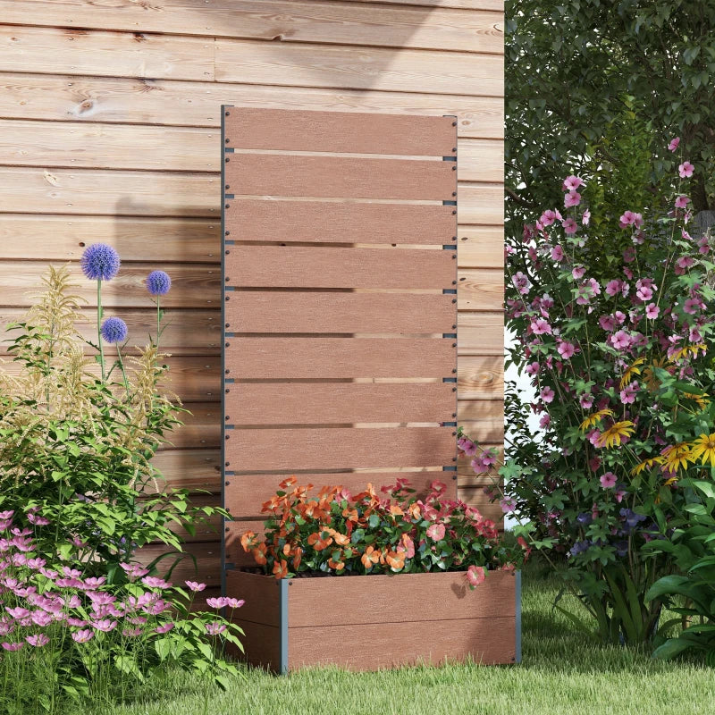 Outdoor Luxury Planter with Trellis