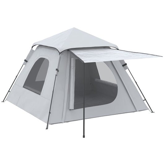 Small Tent with Porch and Mesh Windows plus Zipper